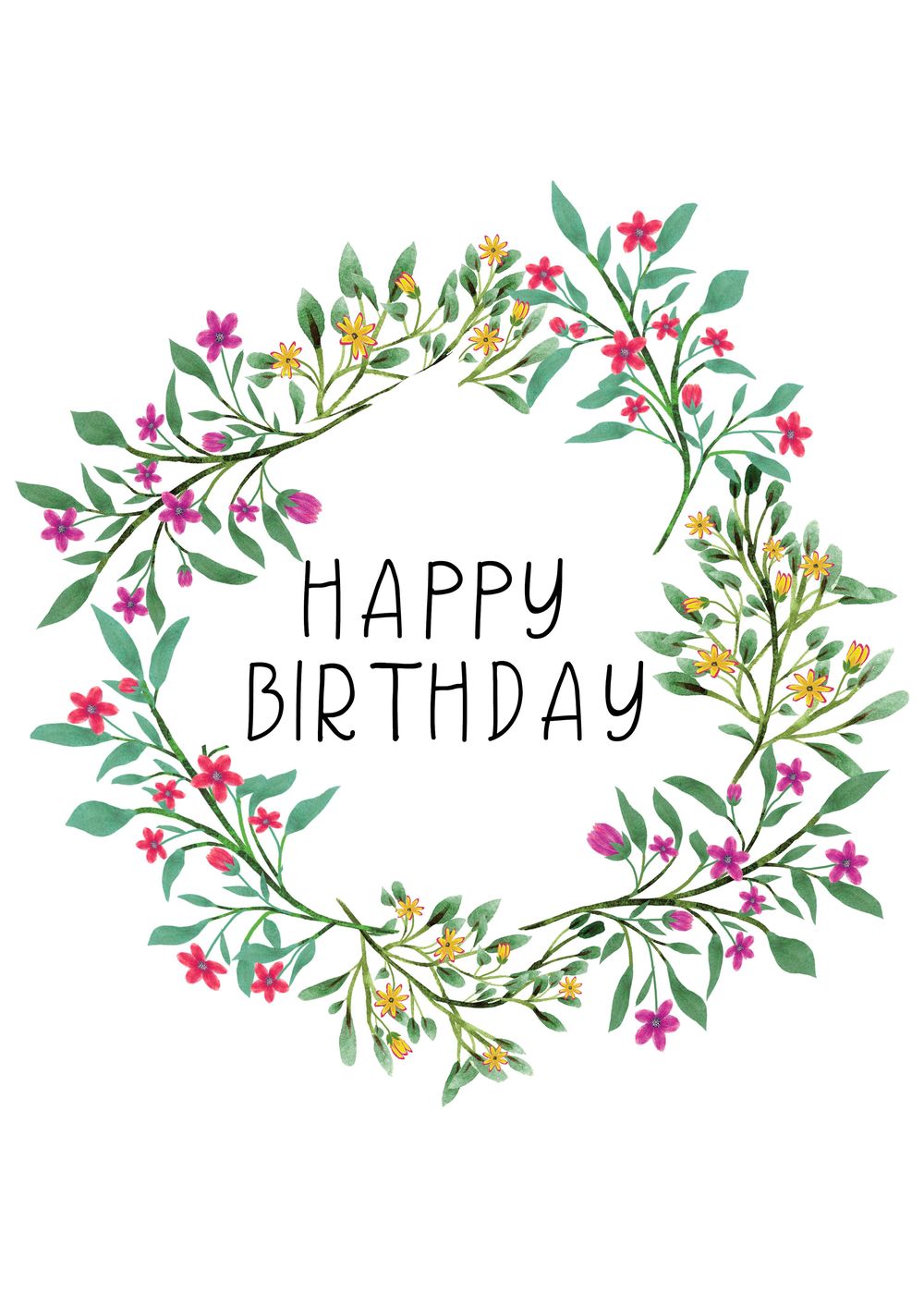 Birthday card - image 1 - student project