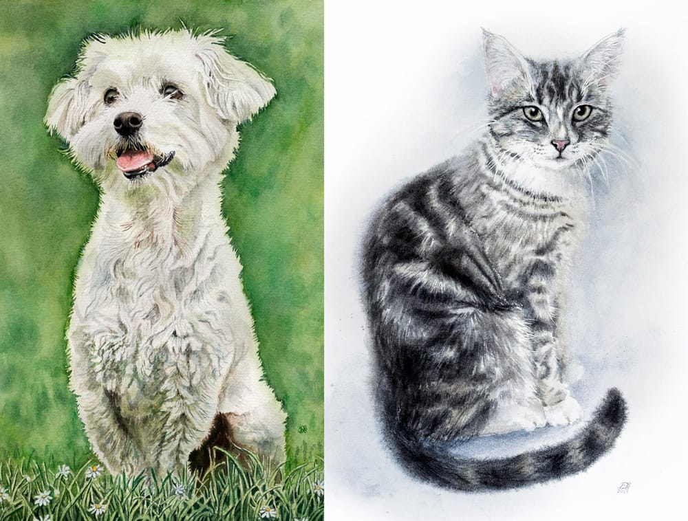 Hair, Fur and Down In Watercolor - Fluffy Duckling - image 3 - student project