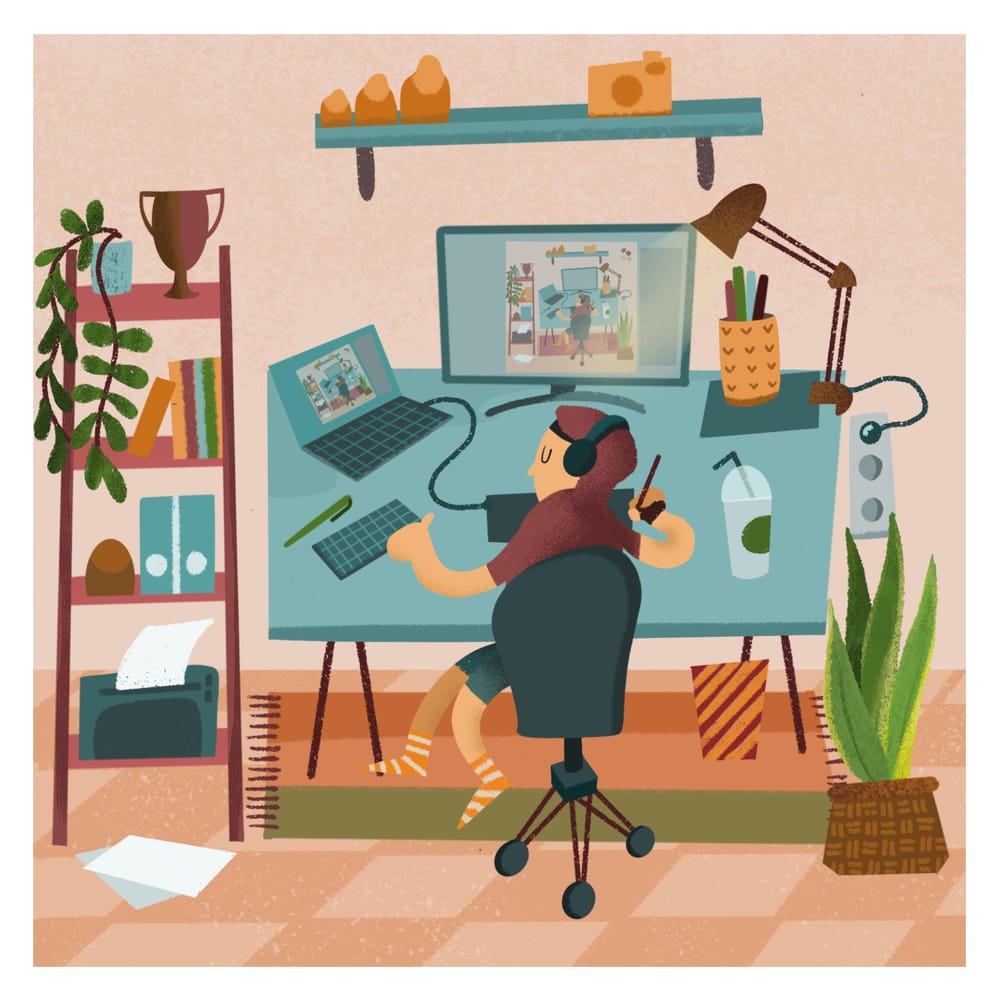 My Working Station - image 1 - student project