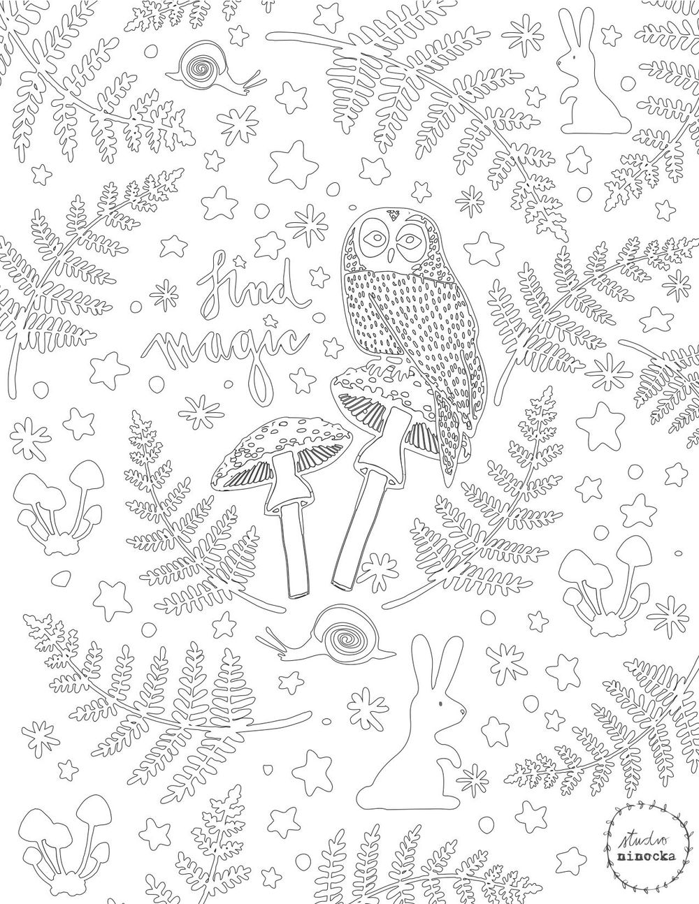 Studio Ninocka - Coloring Page - image 1 - student project