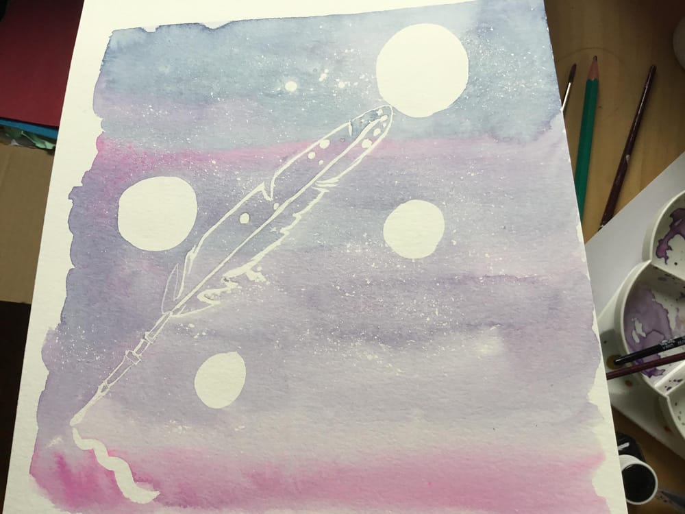 Fly me to the moon - image 2 - student project