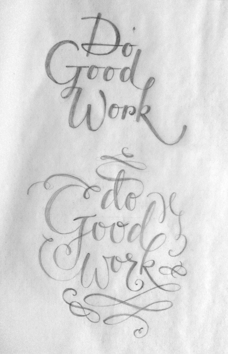Do Good Work - Vectorized - image 5 - student project