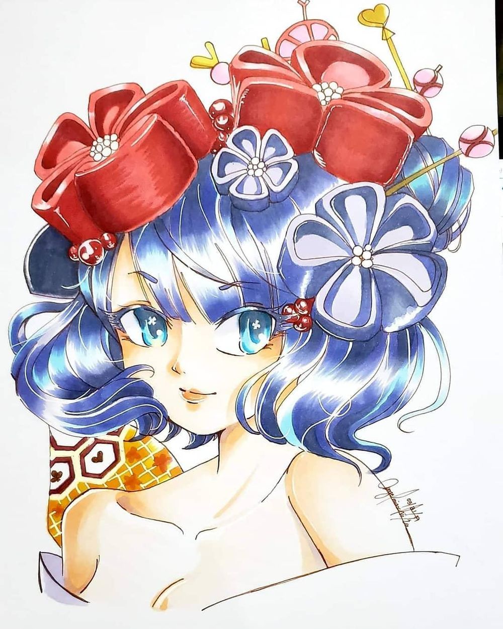 Fate Grand Order - Hokusai - image 1 - student project