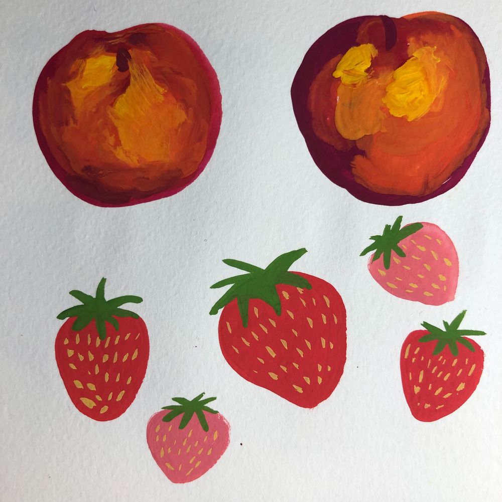 Gouache still life - image 2 - student project