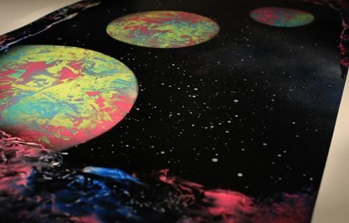 Spray Paint Art - Space and Beyond - image 2 - student project