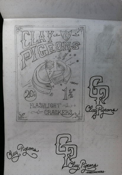 Firework Label Design - image 2 - student project