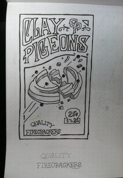Firework Label Design - image 3 - student project