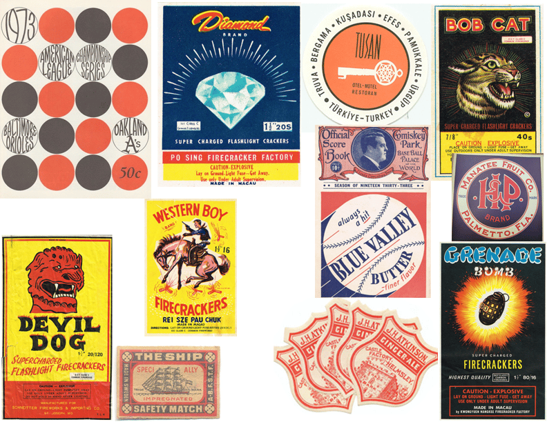 Firework Label Design - image 1 - student project