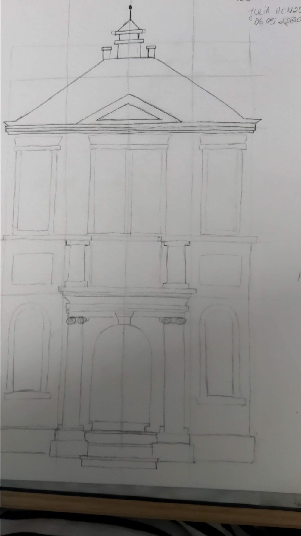 Urban Sketching - image 2 - student project
