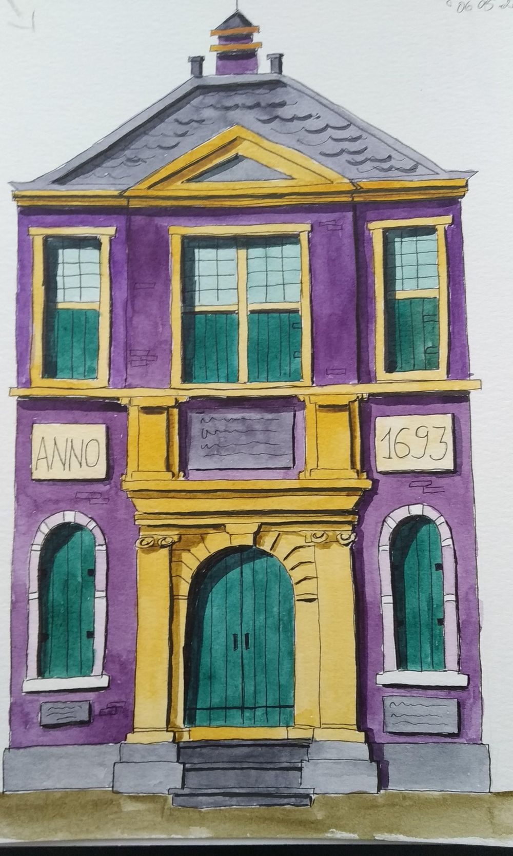Urban Sketching - image 1 - student project