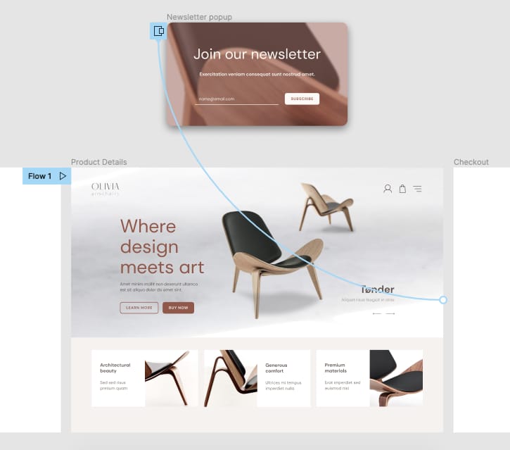 Figma UI UX Design Essentials - image 21 - student project
