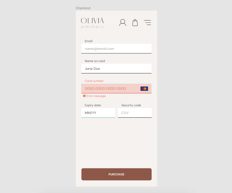 Figma UI UX Design Essentials - image 19 - student project