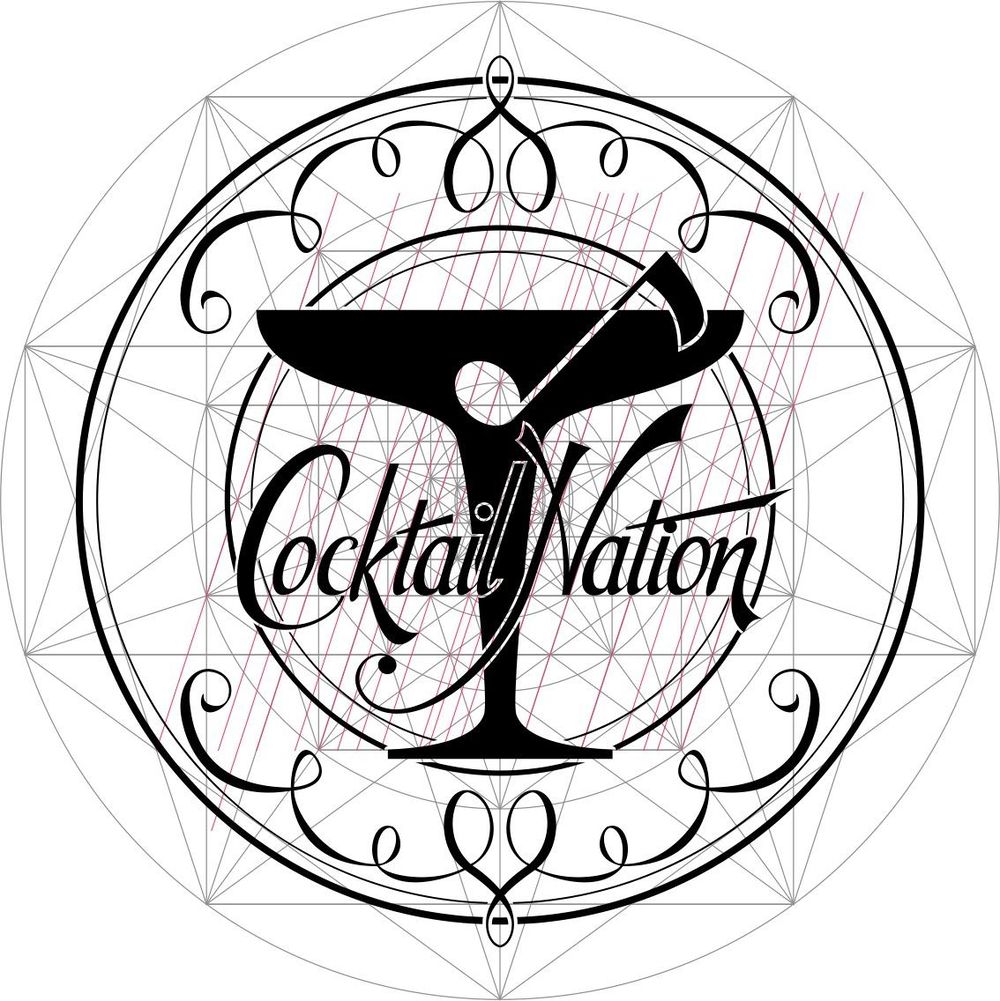 Cocktail Nation - Logo for a Band - image 4 - student project