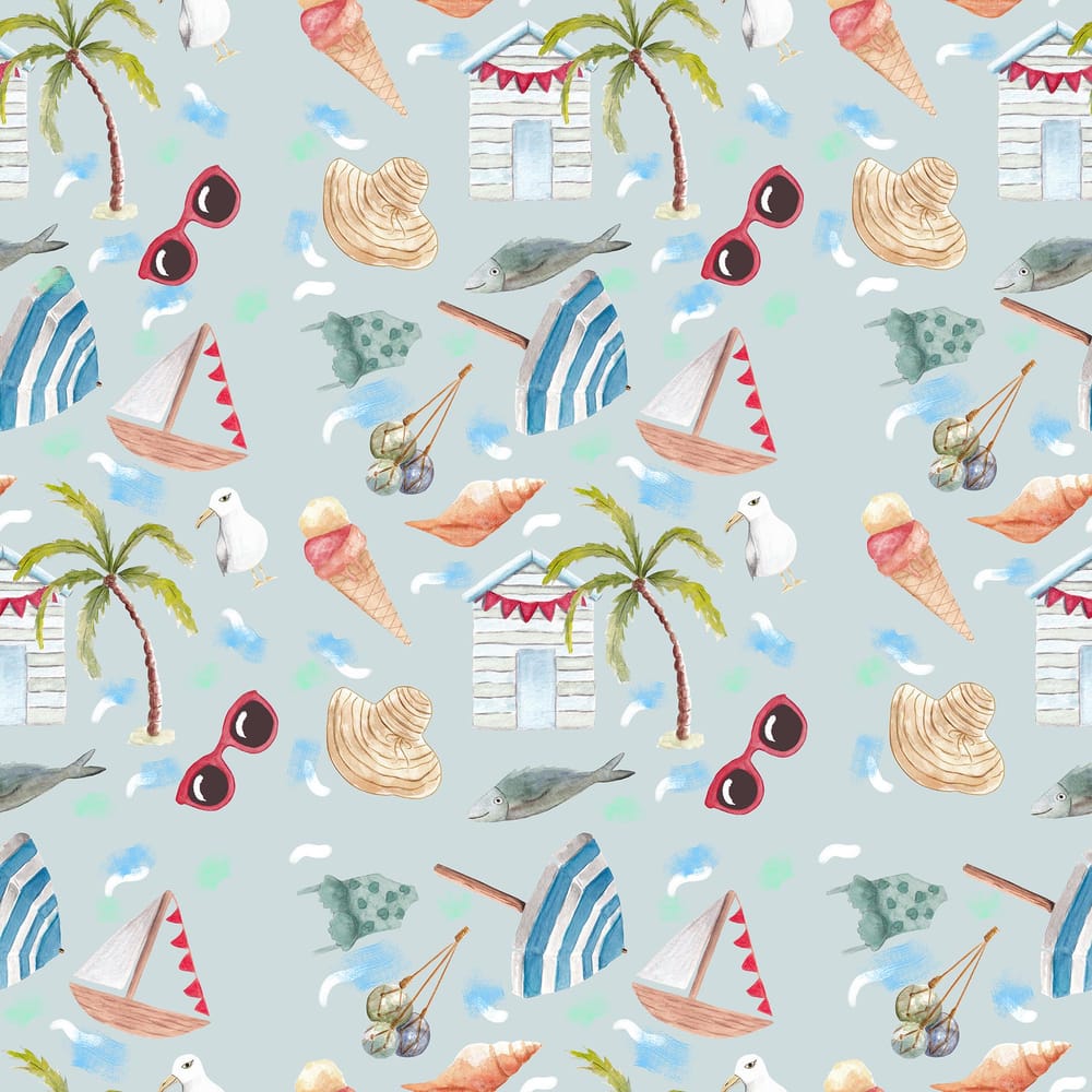 Nautical pattern - image 1 - student project