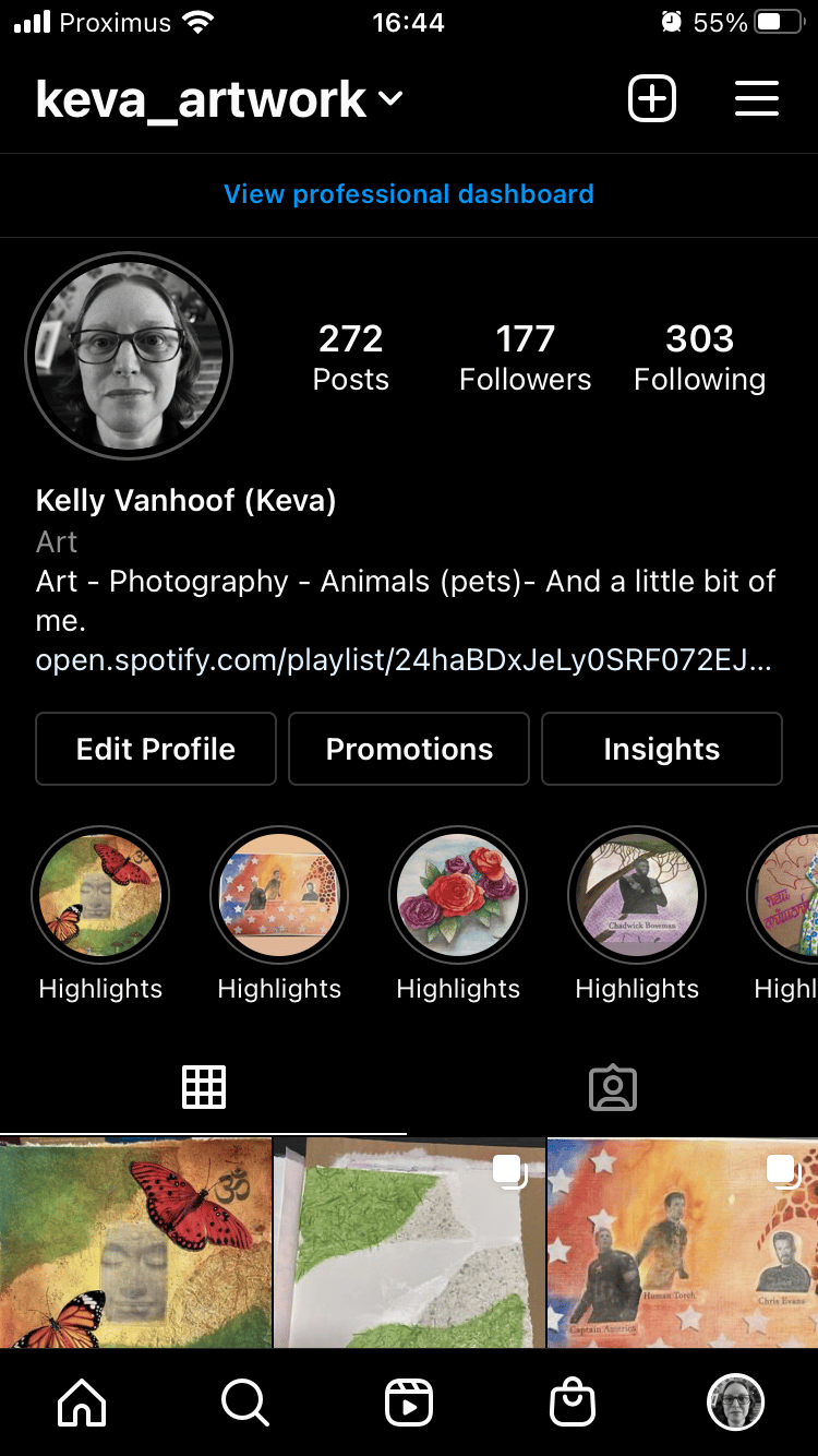 My Insta accounts - image 1 - student project