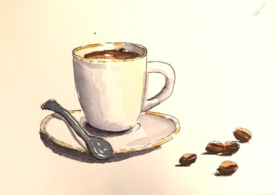 Coffee composition - image 4 - student project