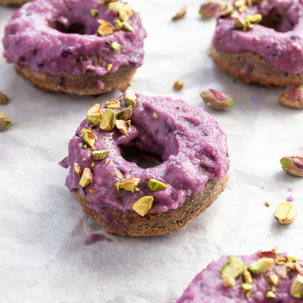 Blackberry Pistache Donuts - image 5 - student project