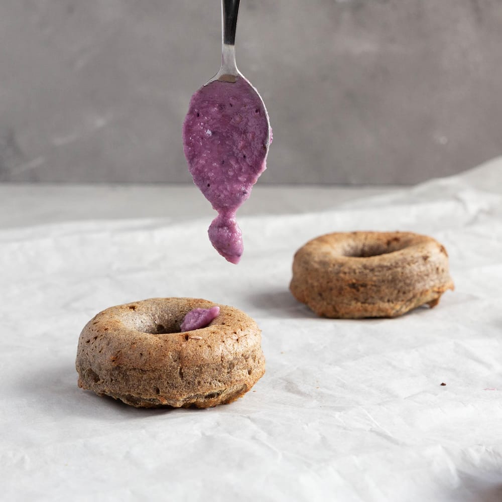 Blackberry Pistache Donuts - image 2 - student project