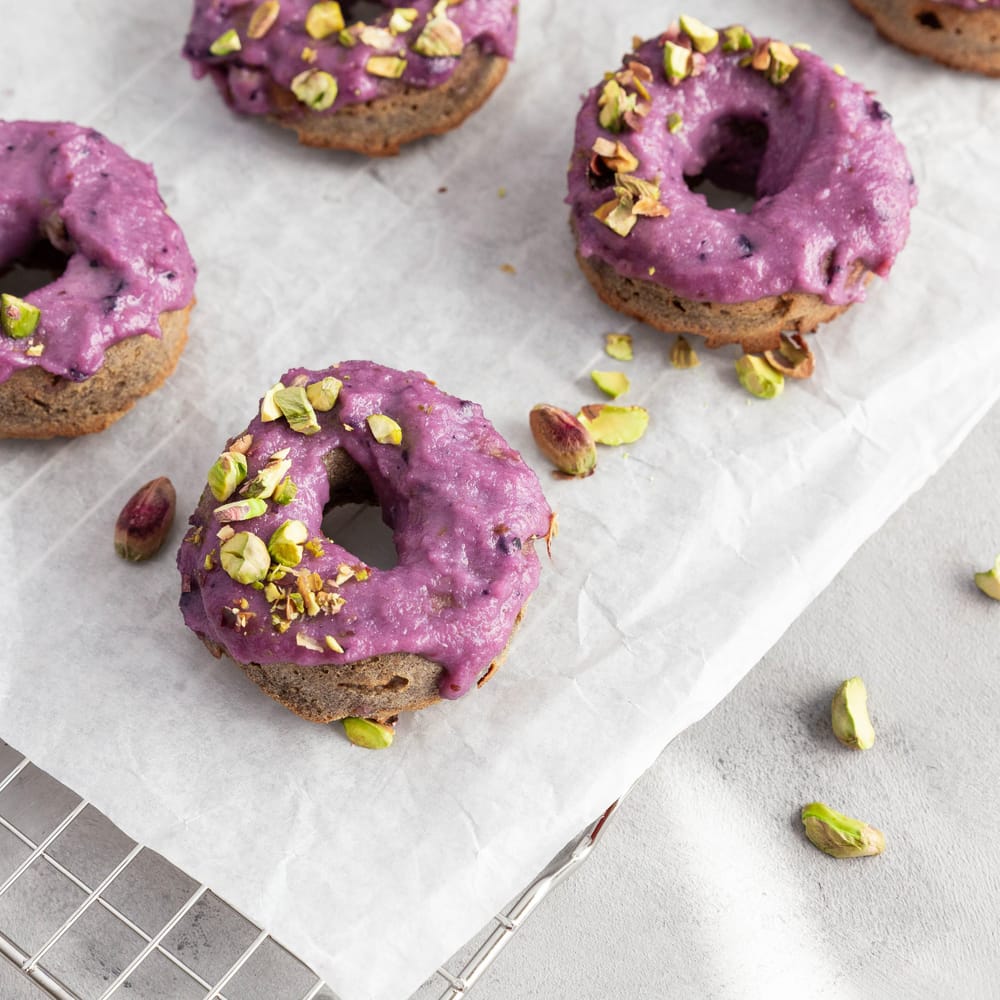 Blackberry Pistache Donuts - image 4 - student project