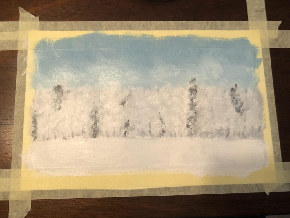 Snowy Trees - image 6 - student project