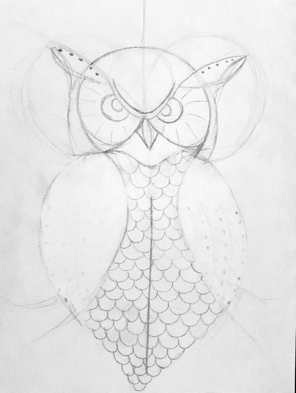 Great Horned Owl - image 1 - student project