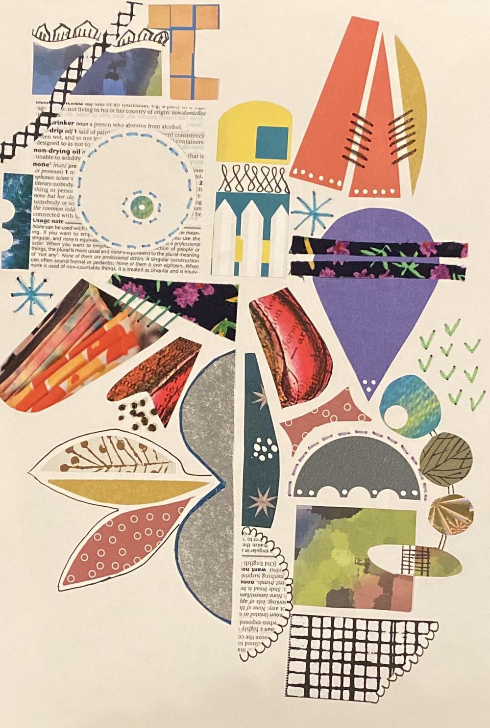 Collage & Stitch - image 2 - student project