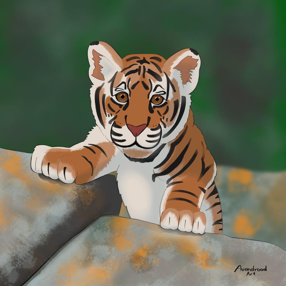 Little tiger - image 1 - student project