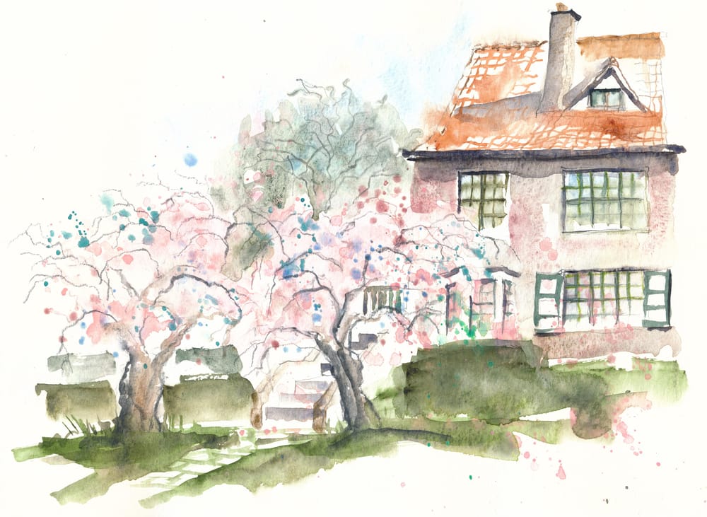 Urbansketching Brussels - image 2 - student project