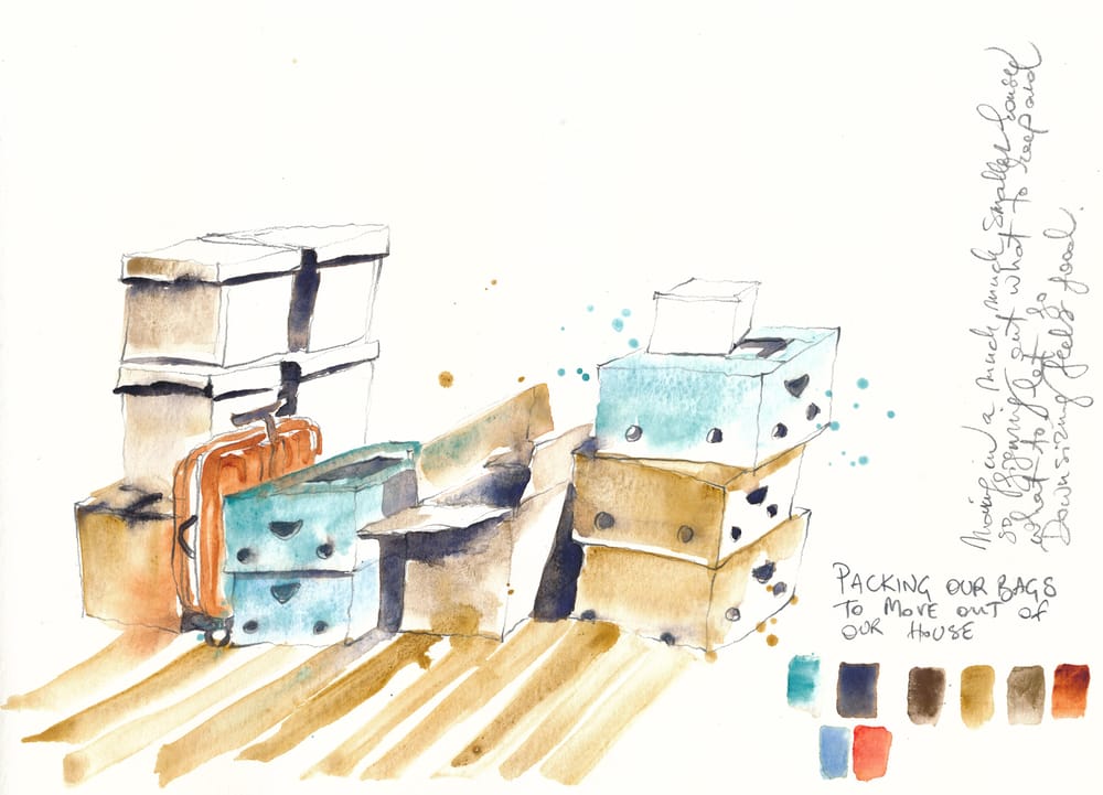 Urbansketching Brussels - image 1 - student project