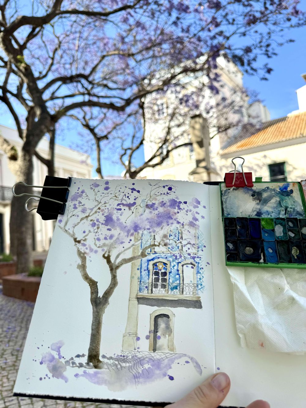 Urbansketching in Portugal - image 2 - student project