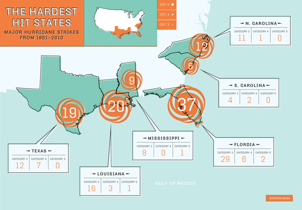 The Hardest Hit States  - image 3 - student project