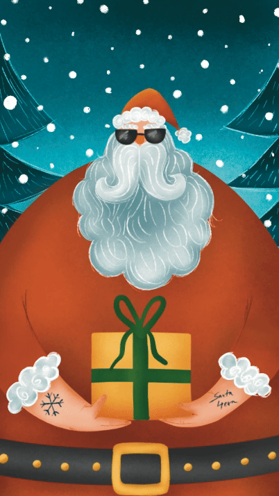 Tattooed Santa:) - image 1 - student project