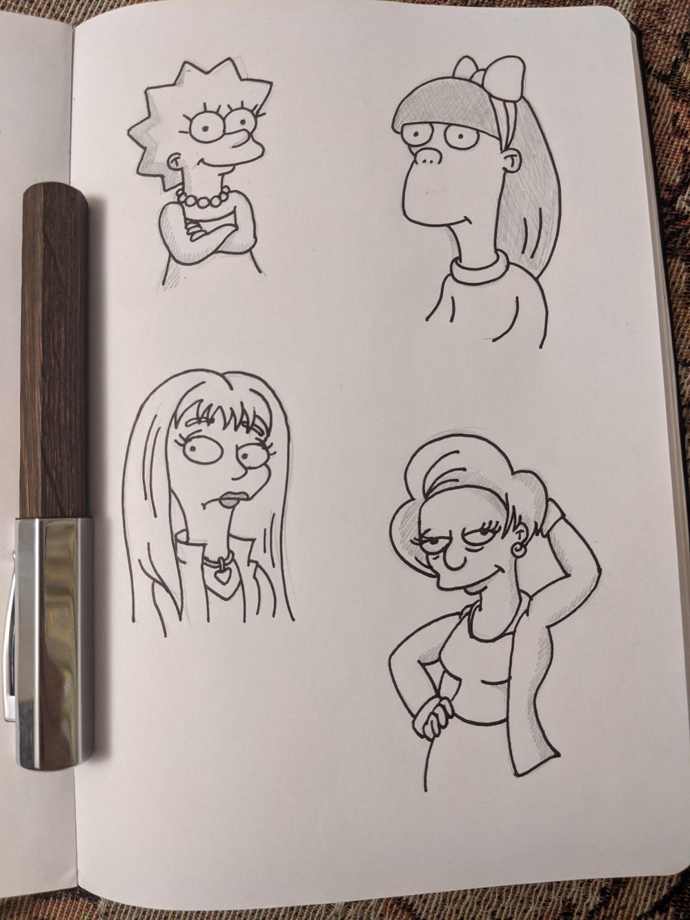 Drawing in Simpsons style - image 3 - student project