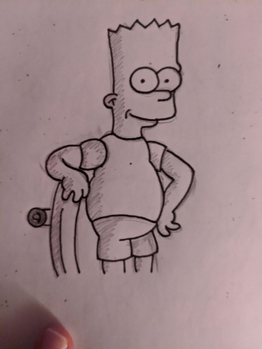 Drawing in Simpsons style - image 2 - student project