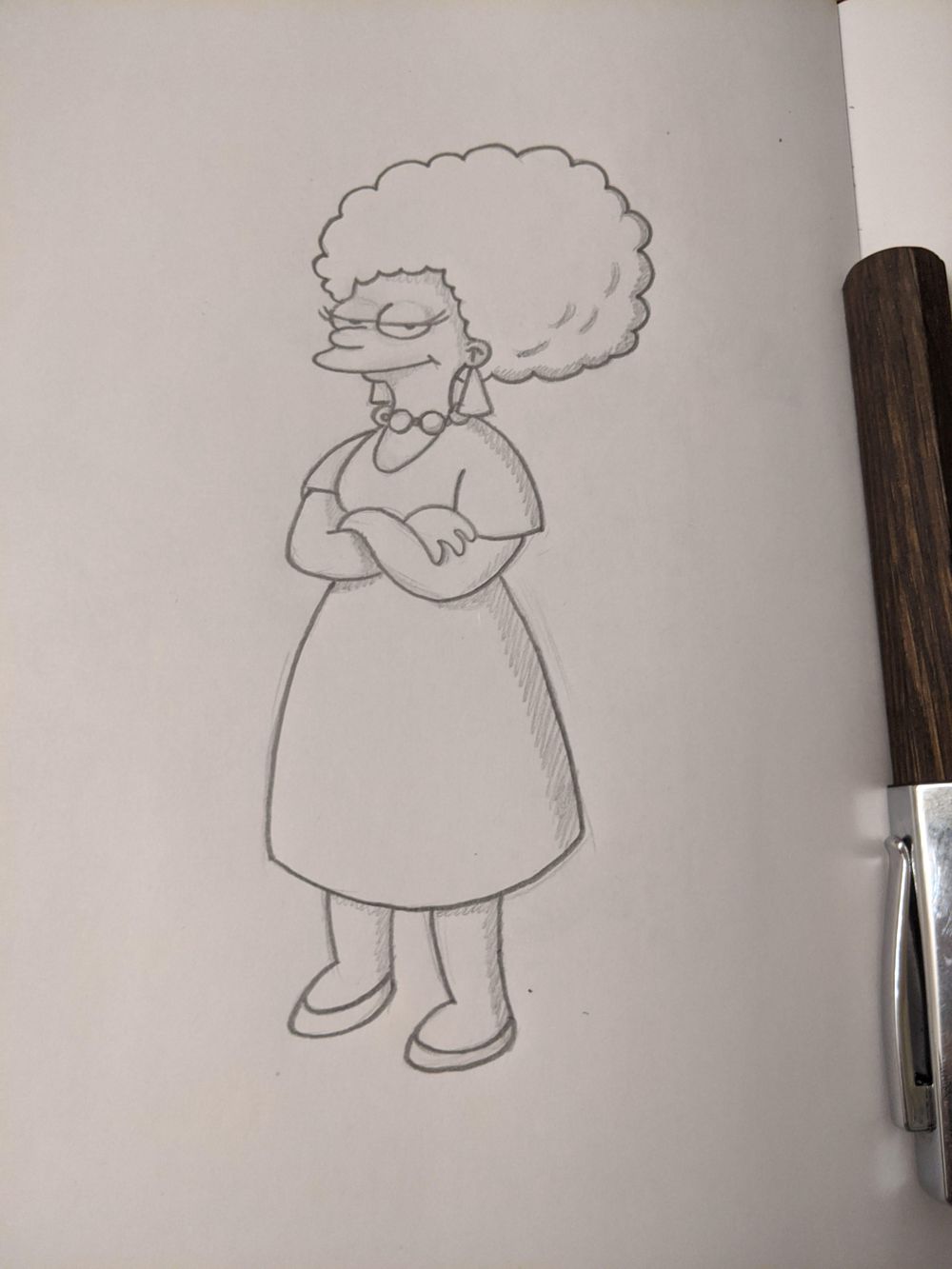 Drawing in Simpsons style - image 4 - student project