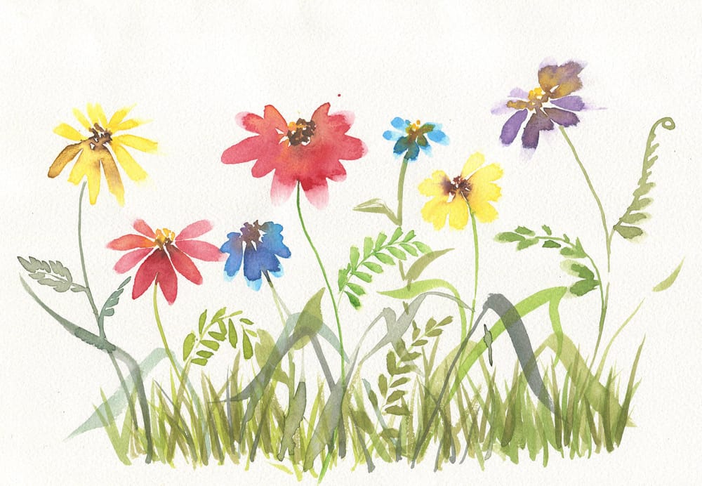 Testing Watercolor Brushes - image 6 - student project