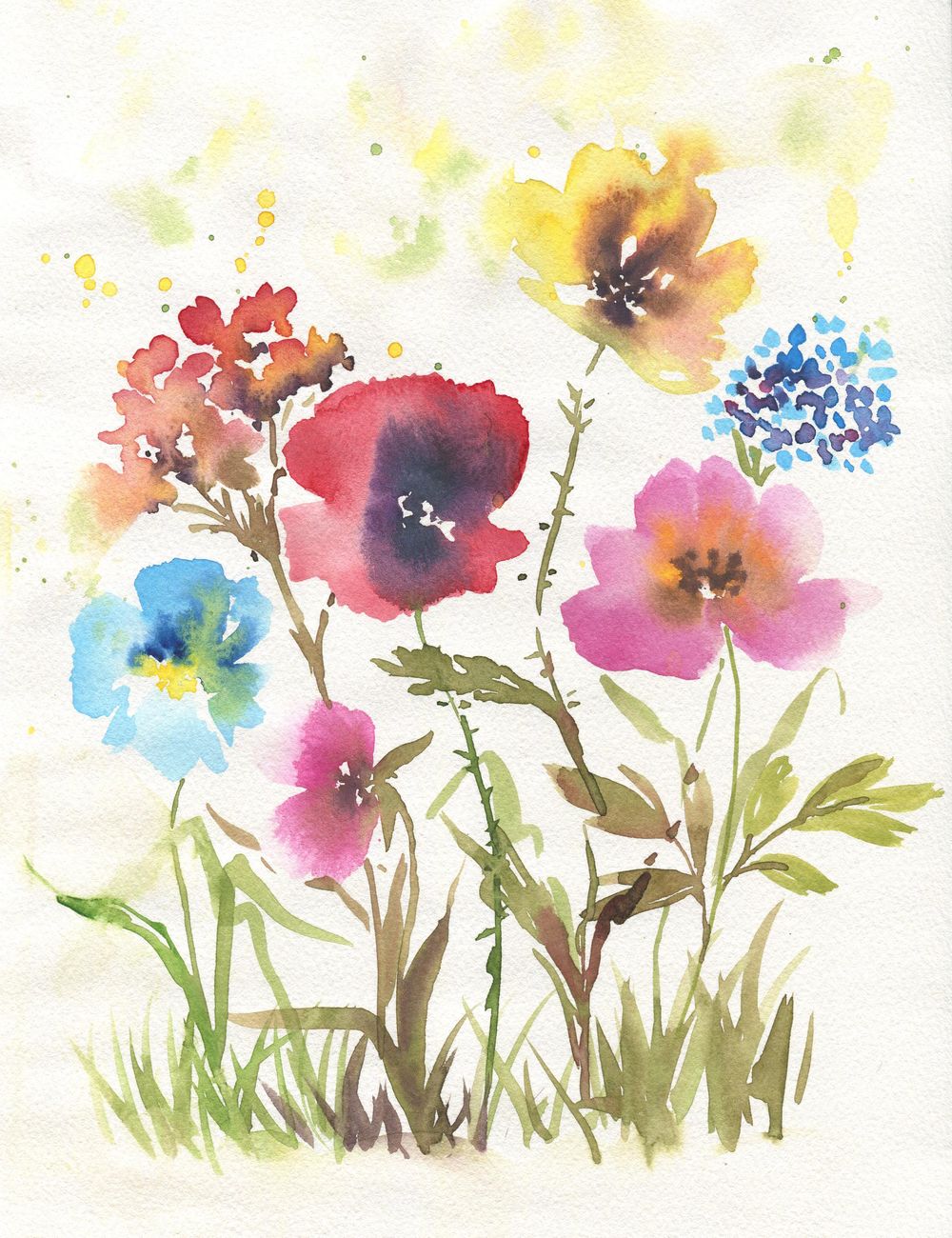 Testing Watercolor Brushes - image 7 - student project