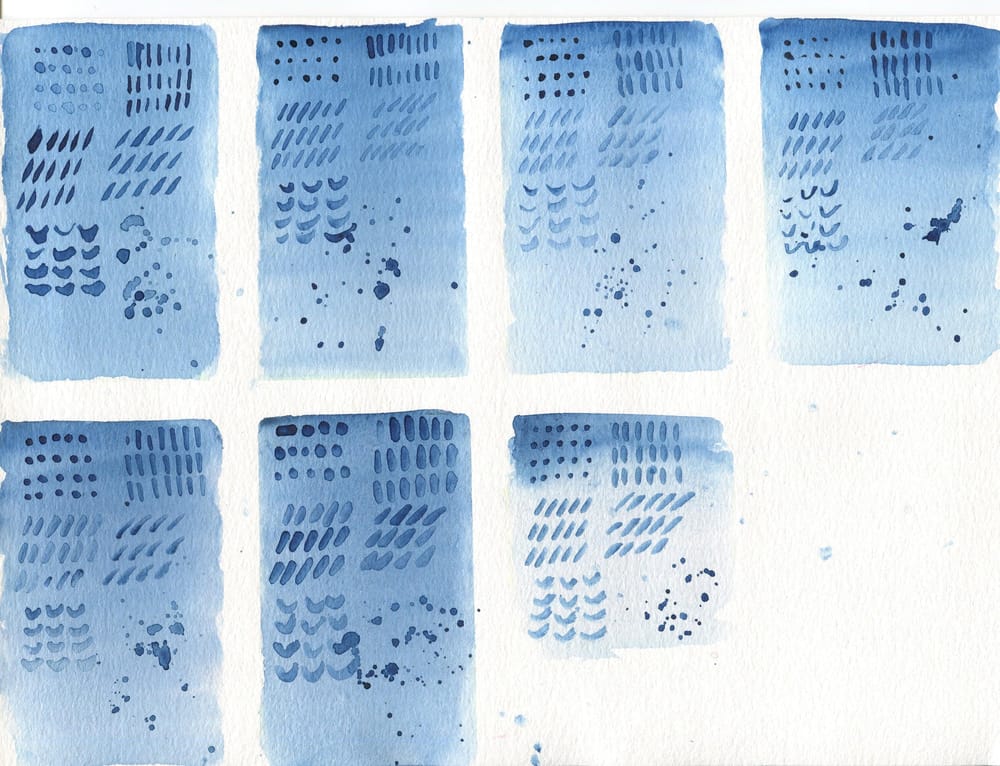 Testing Watercolor Brushes - image 3 - student project