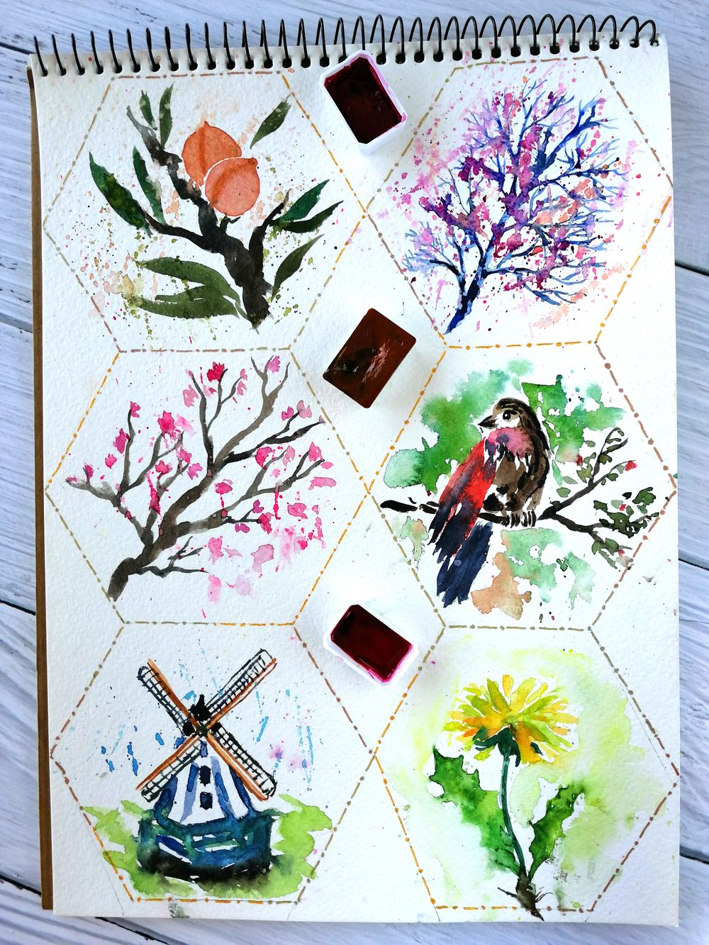 100 watercolor days - image 2 - student project
