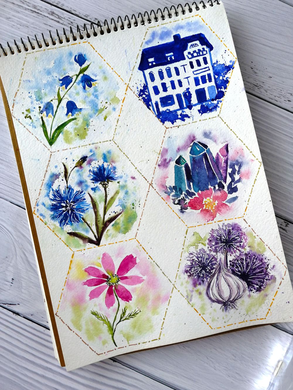 100 watercolor days - image 4 - student project