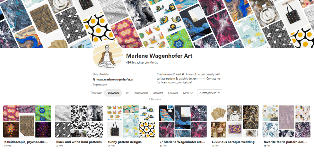 Surface pattern designs and art - image 1 - student project