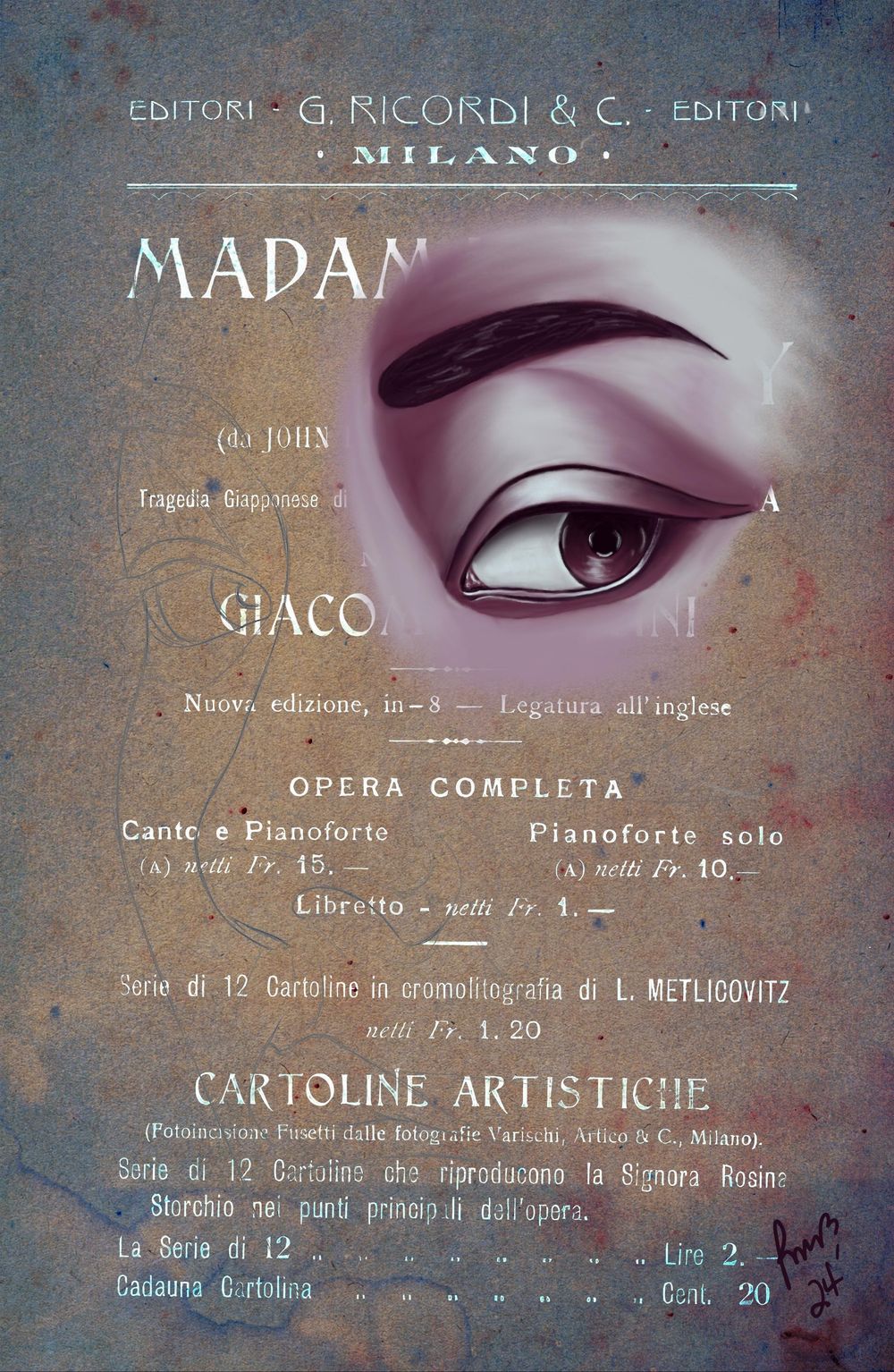 Madame Butterfly - image 1 - student project
