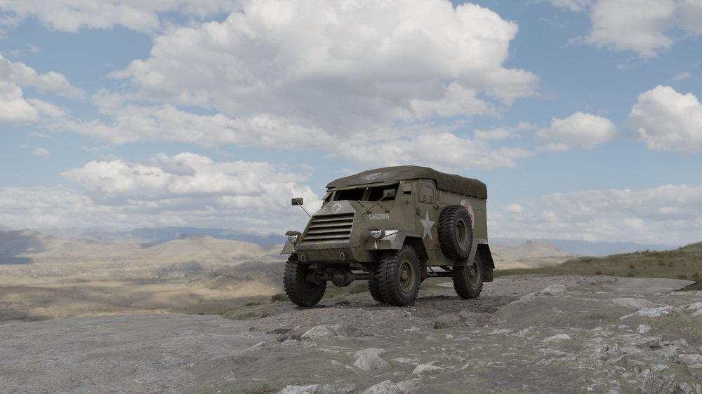 Blender Military Truck - image 1 - student project