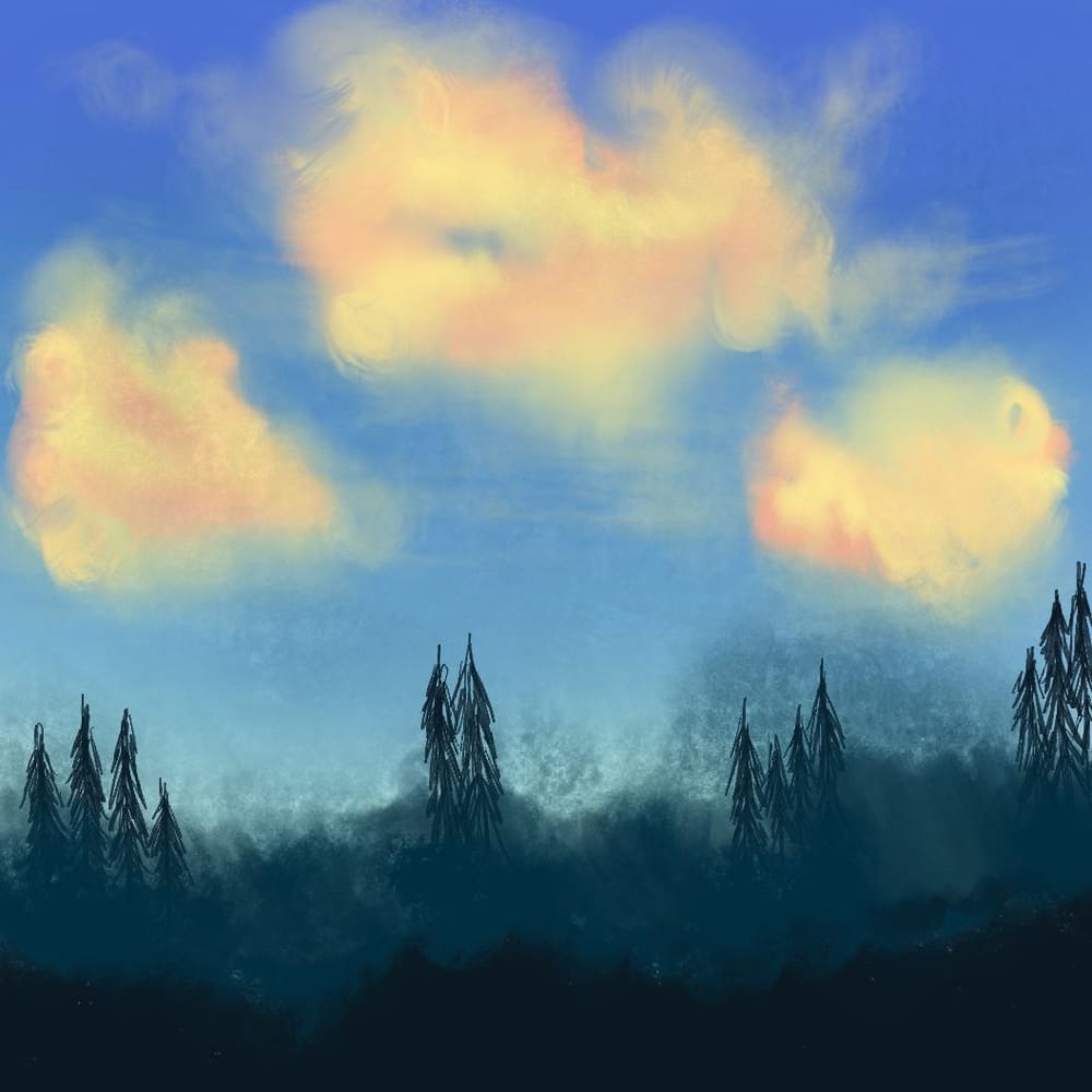 Clouds - image 1 - student project