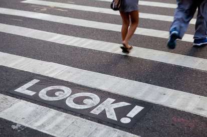 Texting in the Crosswalk - image 2 - student project