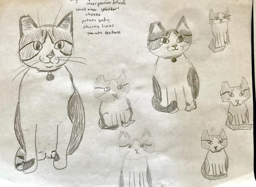 draw my cat - image 1 - student project