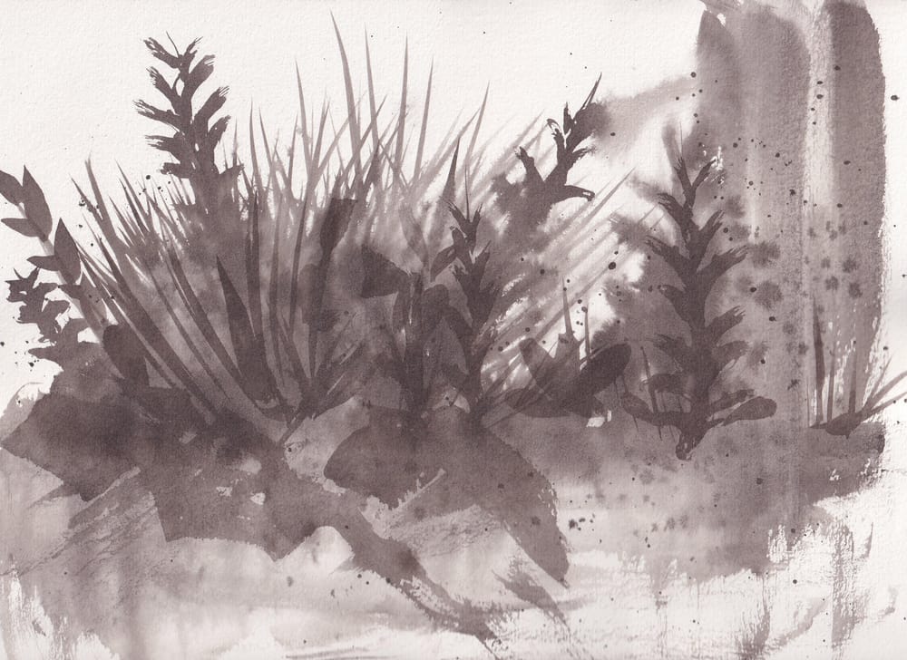 expressive brush strokes - image 1 - student project