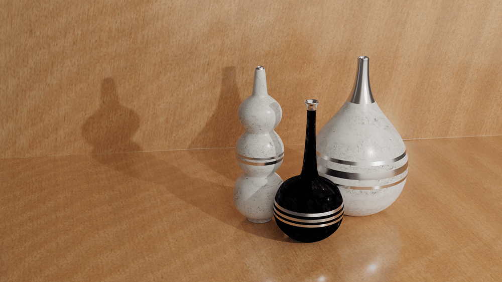 My 3 vases - image 2 - student project