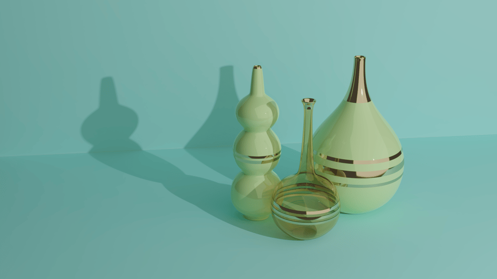 My 3 vases - image 1 - student project