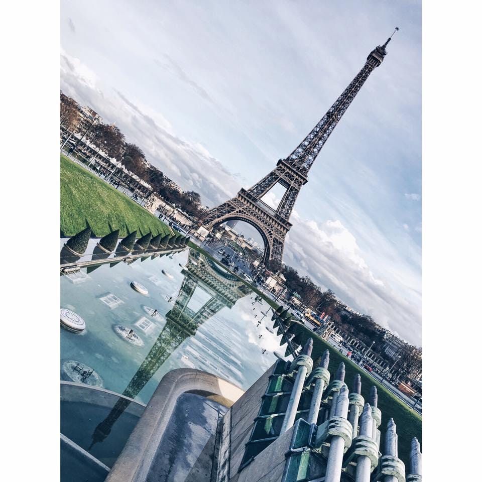 A large Eiffel Tower puddlegram... ;) - image 2 - student project